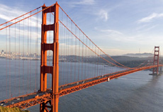 サンフランシスコの象徴、ゴールデンゲートブリッジ